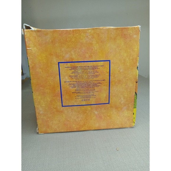 Vintage Calgon Hawaiian Ginger Body mist & Lotion Gift Set, VINTAGE - Picture 4 of 5